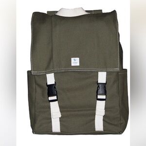 ESPEROS CANVAS BACKPACK CARRYALL TOTE “carry hope”2 straps computer compartment